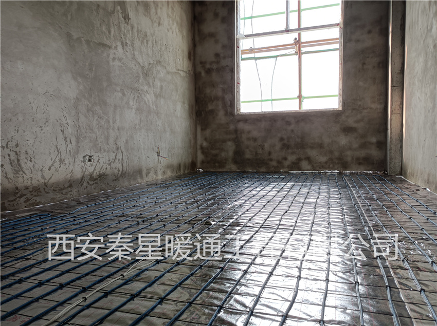 咸陽職業技術學院電地暖安裝